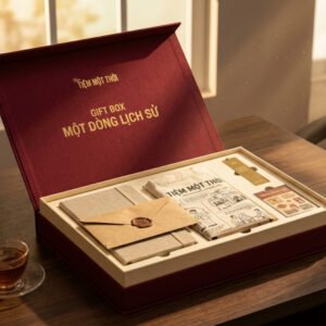 Giới Thiệu Sản Phẩm gift box “một dòng lịch sử”