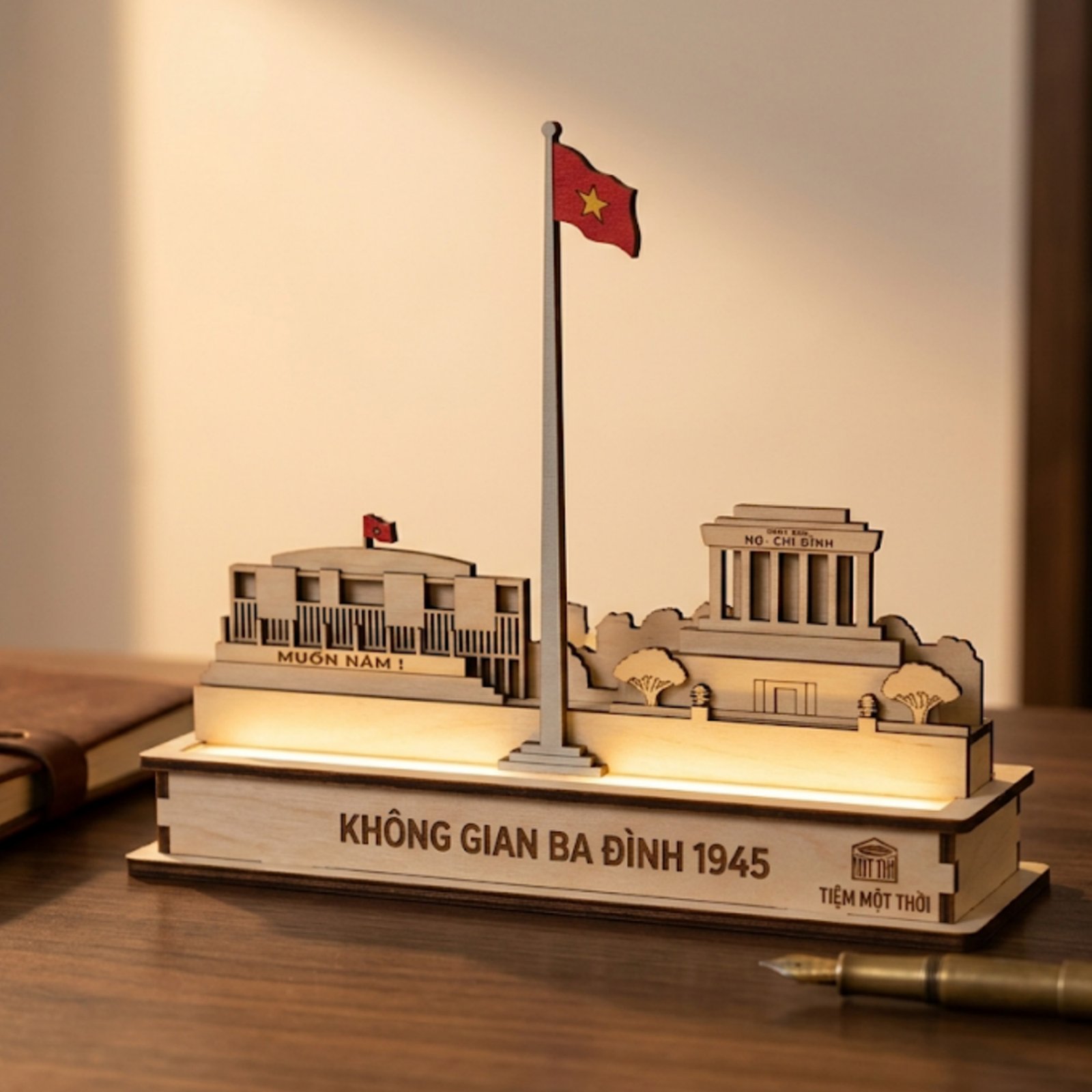 Home mô hình cột cờ